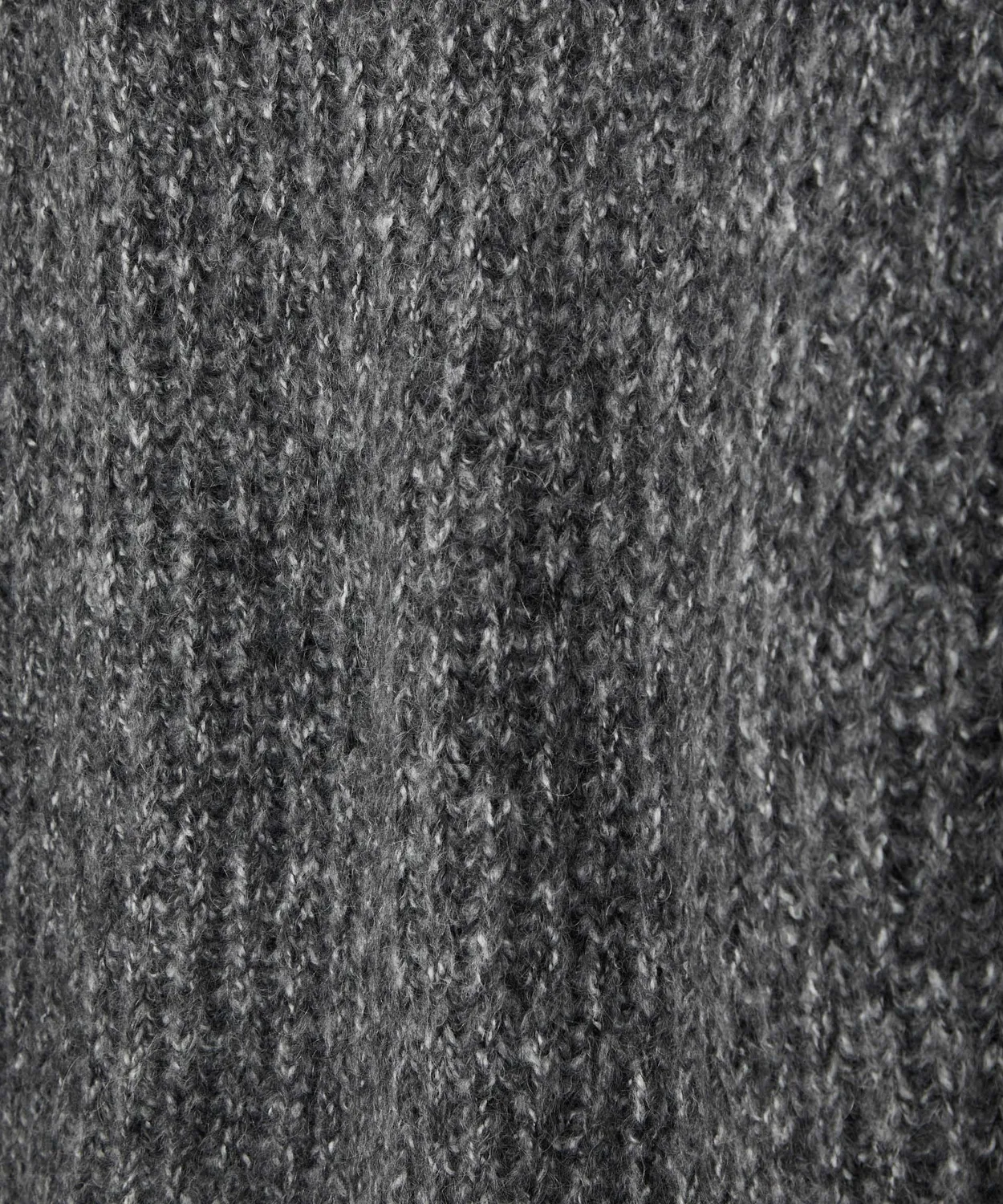 Rodier maglione oversize maglia grossa grigio chine