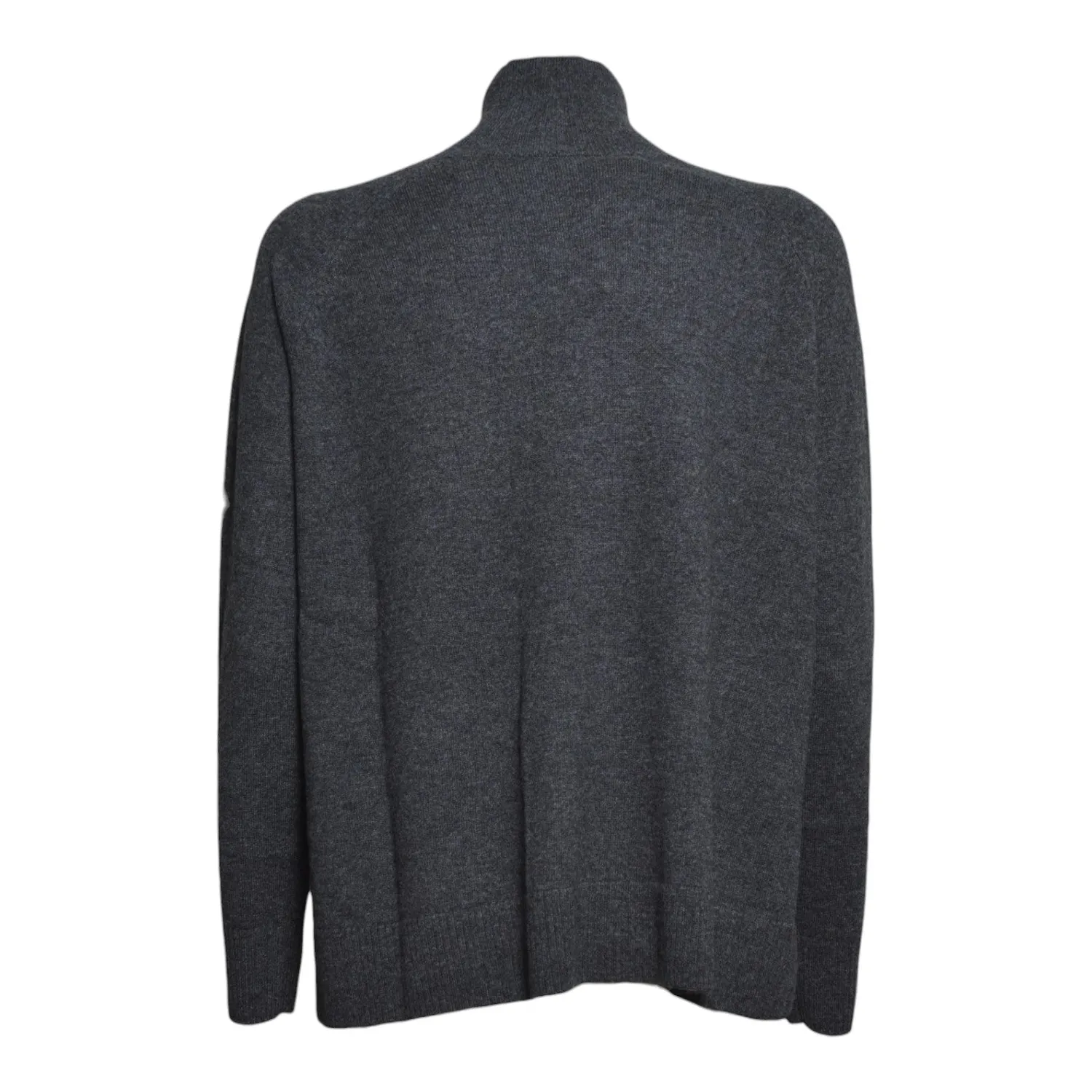 MaxMara Weekend Zarina cardigan dolcevita antracite lana