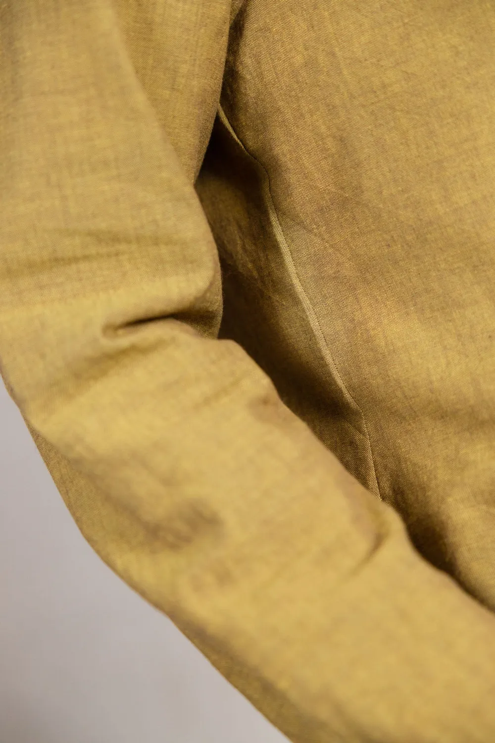 Jyoti Fair Works Harish camicia uomo dijon collo coreano