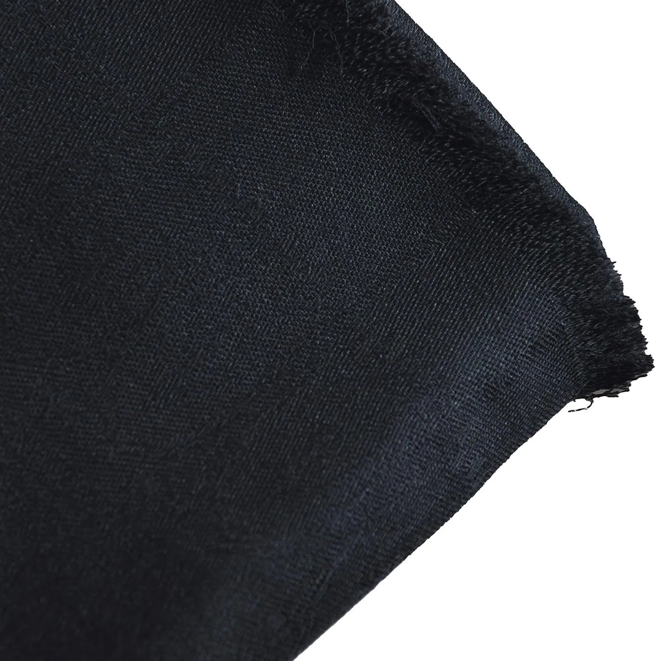 Max Mara Palmeti stola lana seta nero