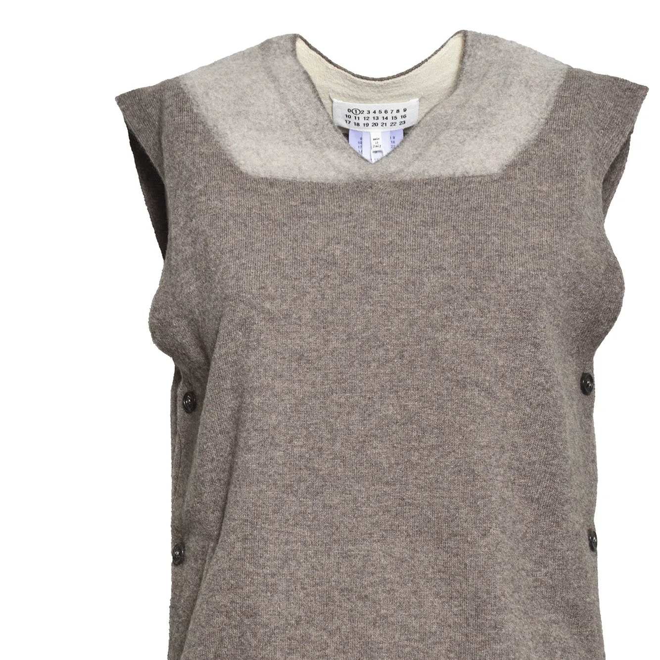 Maison Margiela S51TH0096M13304 cappa marrone mantella