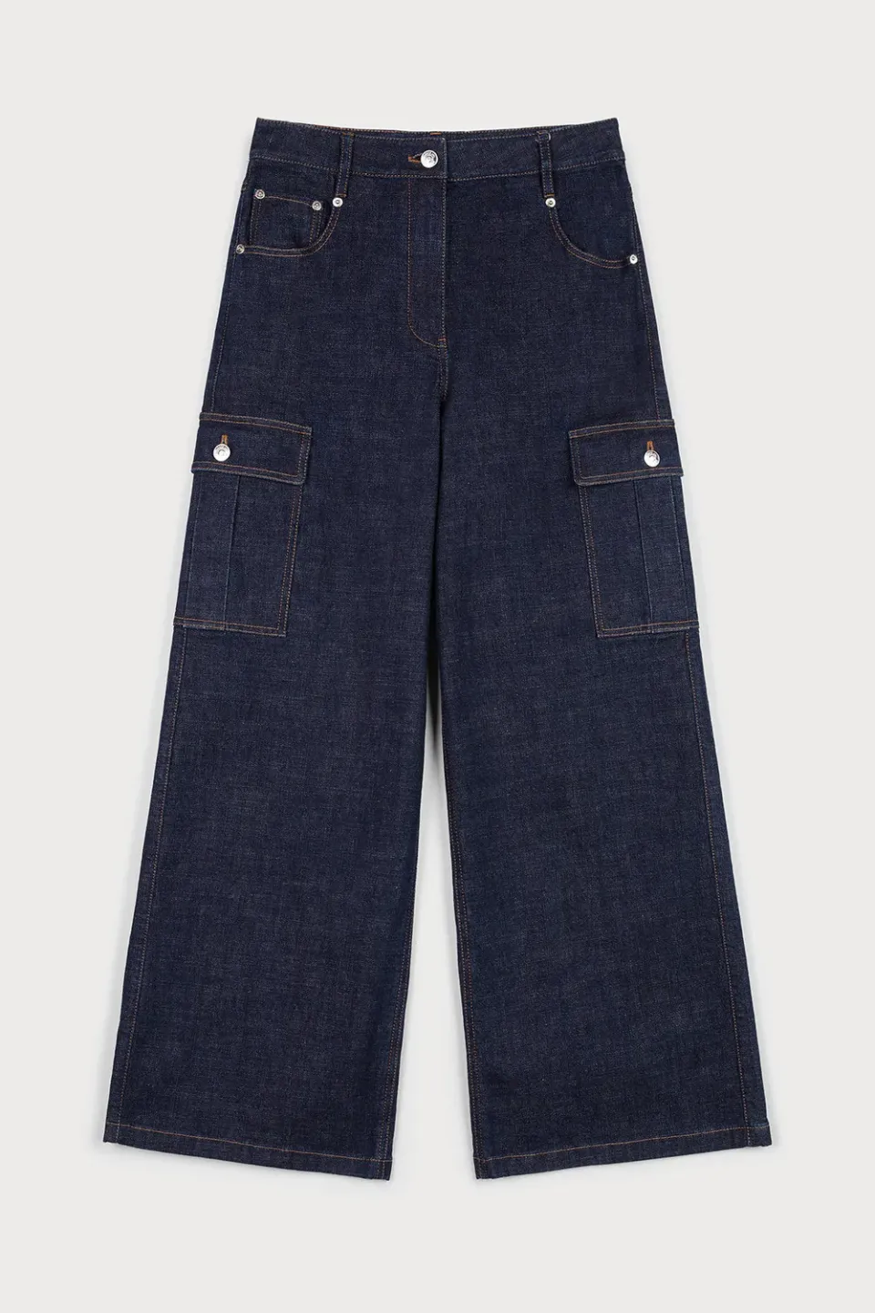 PORTS 1961 jeans Wide-Leg denim indaco
