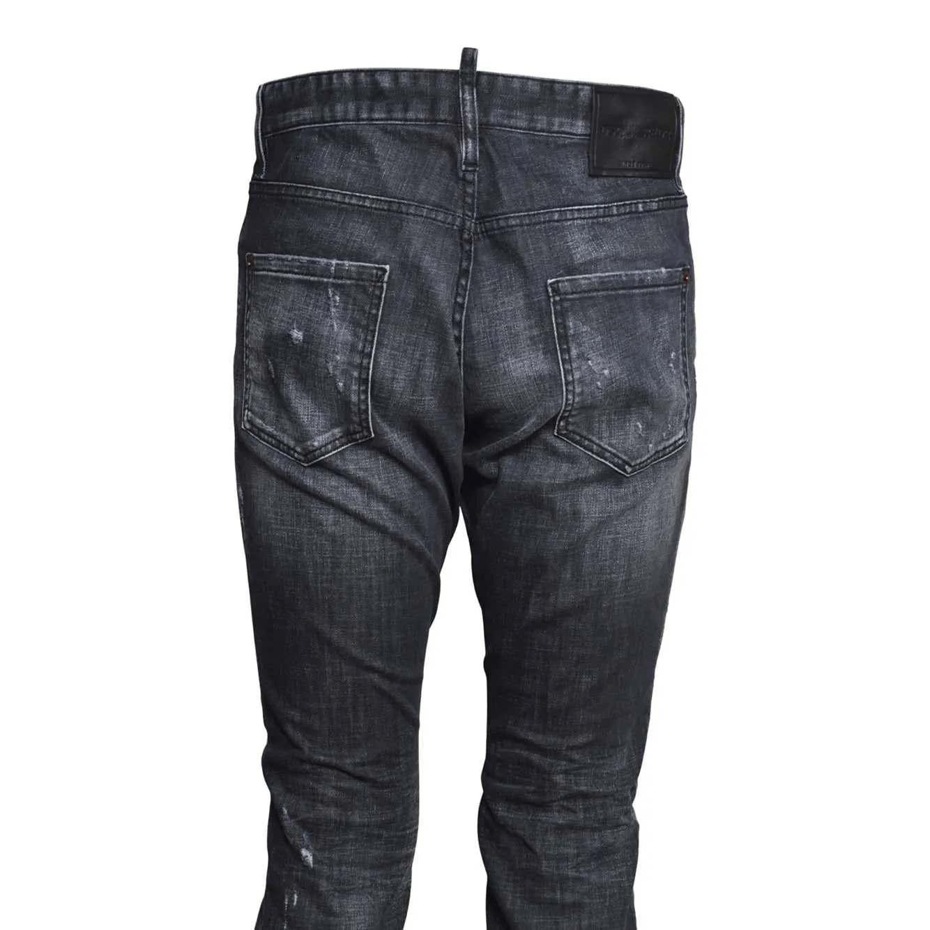 Dsquared2 Teddy Jean S74LB1910S30357 jeans neri stretch
