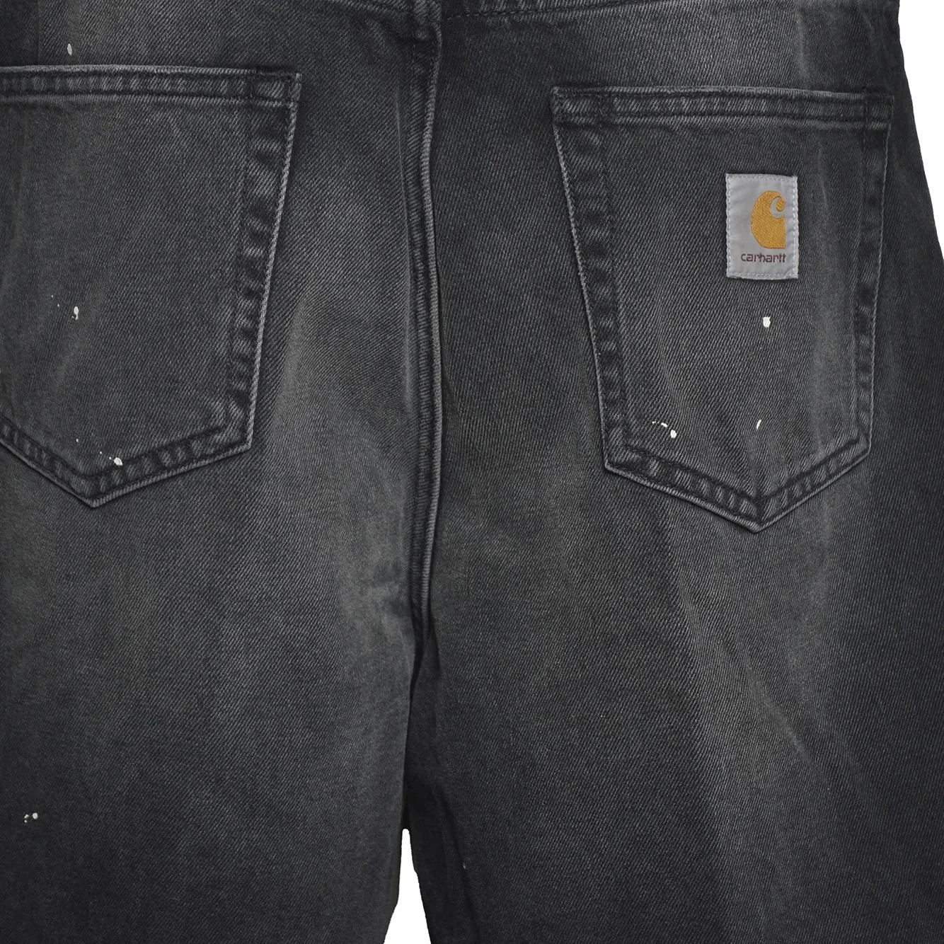 Carhartt WIP Landon I037028 bermuda nero lavato cotone