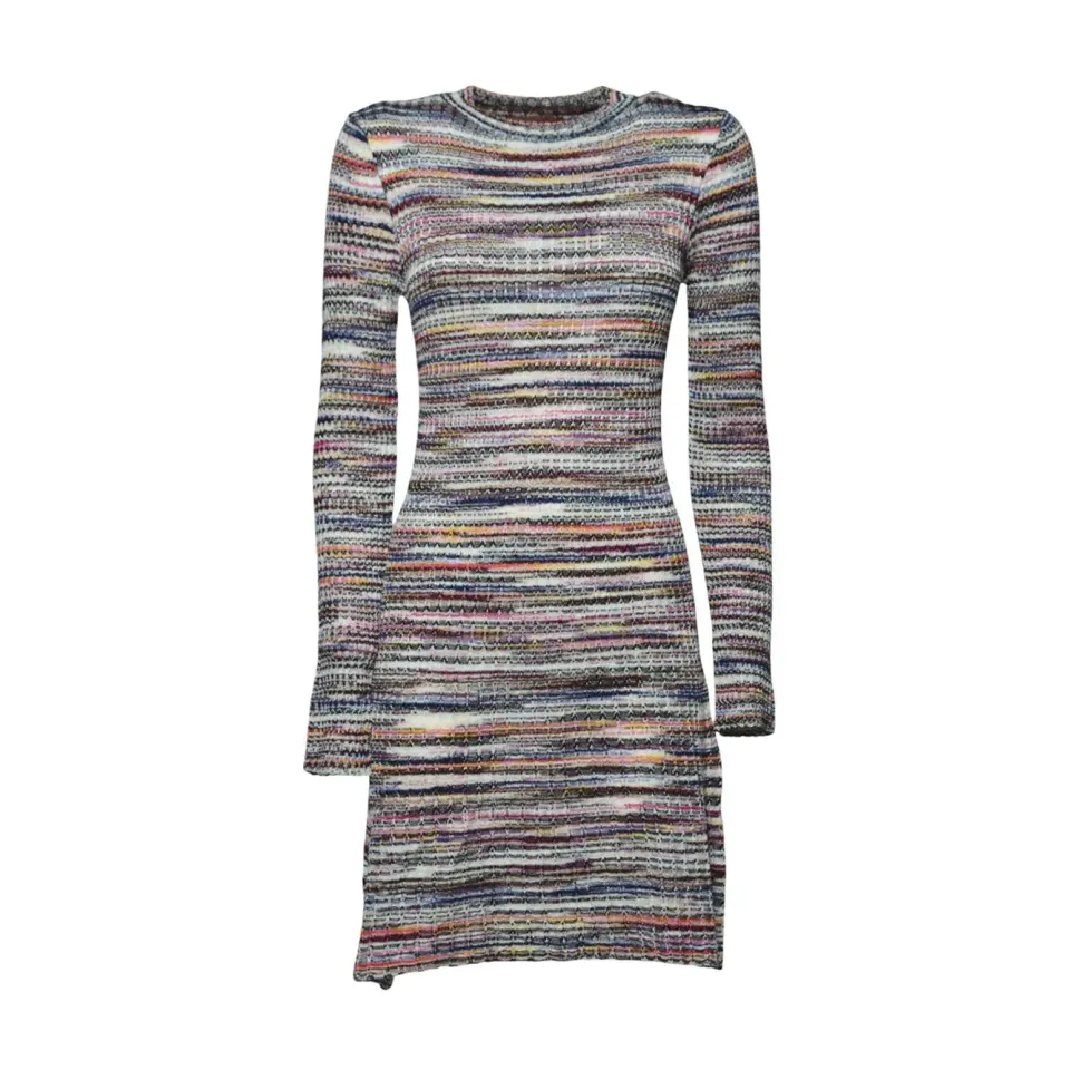 Missoni DS24WG2BBK040B mini abito lana multicolore 42