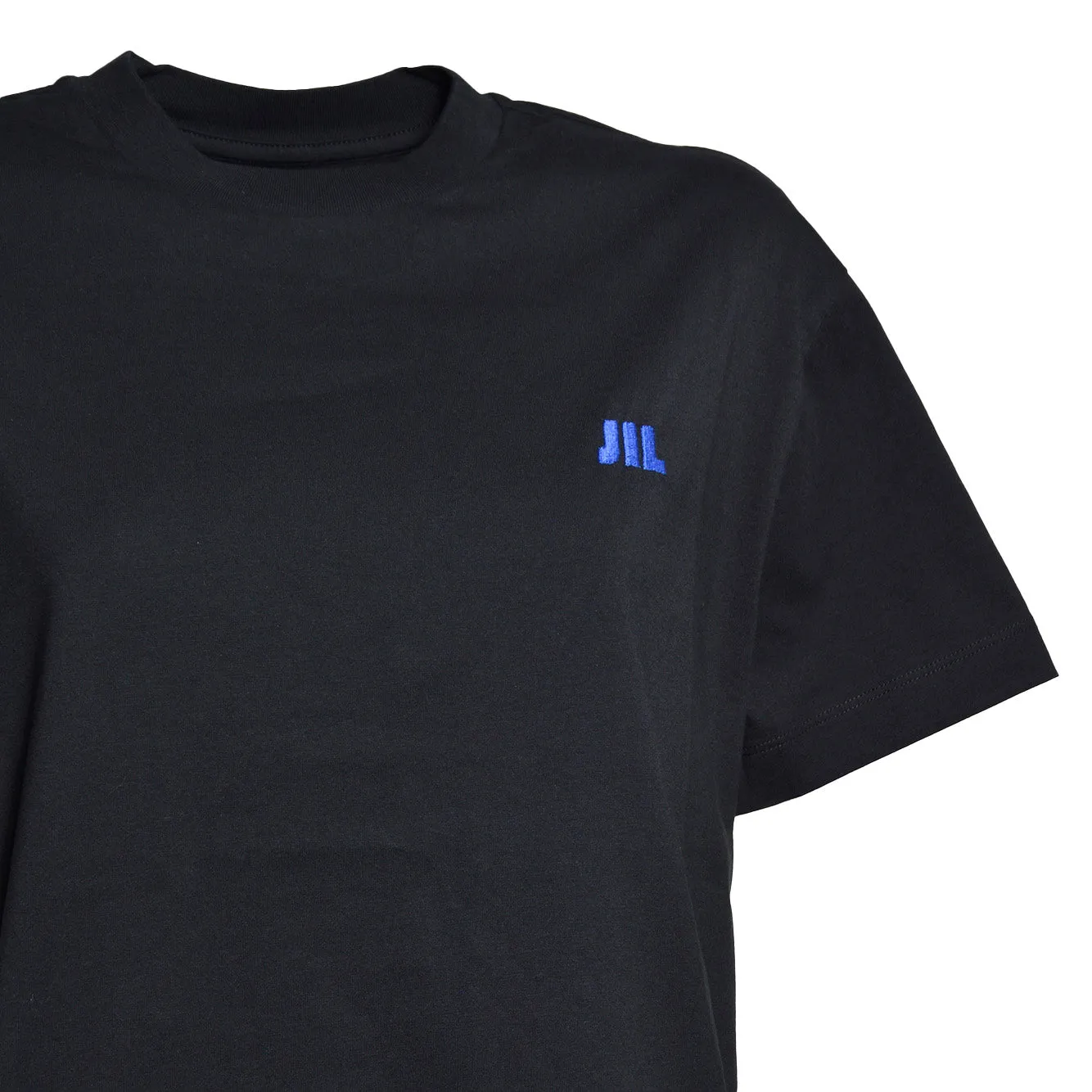Jil Sander J02GC0163J45048 t-shirt nera