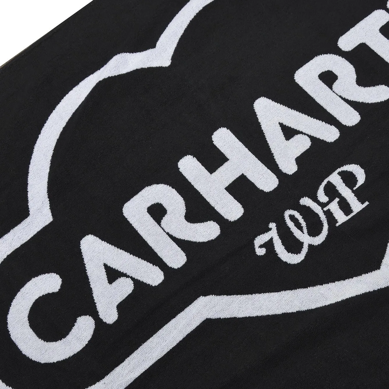 Carhartt Wip I036362 Cloud Heart telo mare cotone nero/bianco