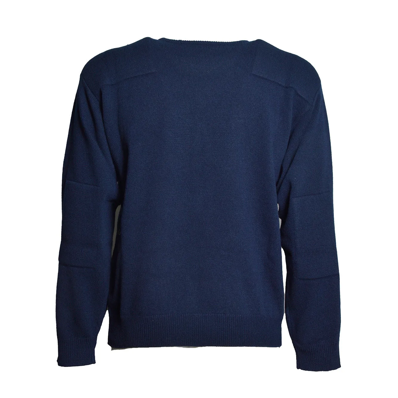 Jil Sander J22GP0294J14851 maglione blu navy lana
