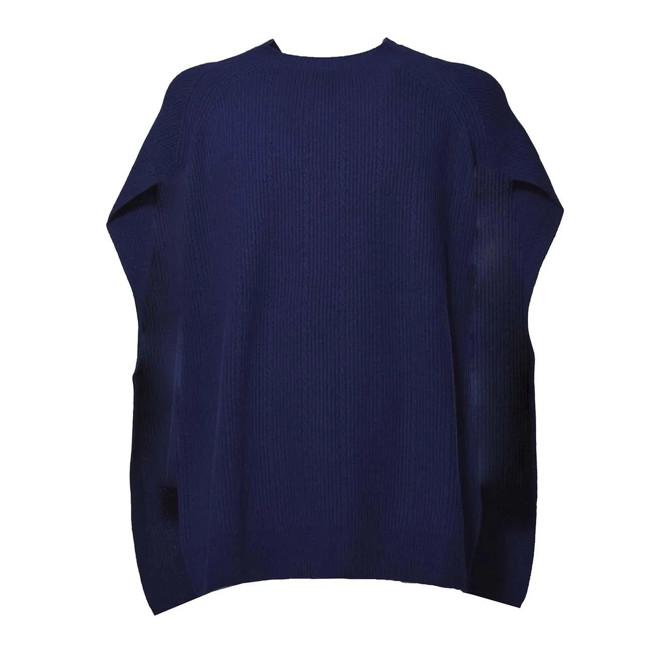 Etro WRKE0153AV393 top blu 44 lana cashmere
