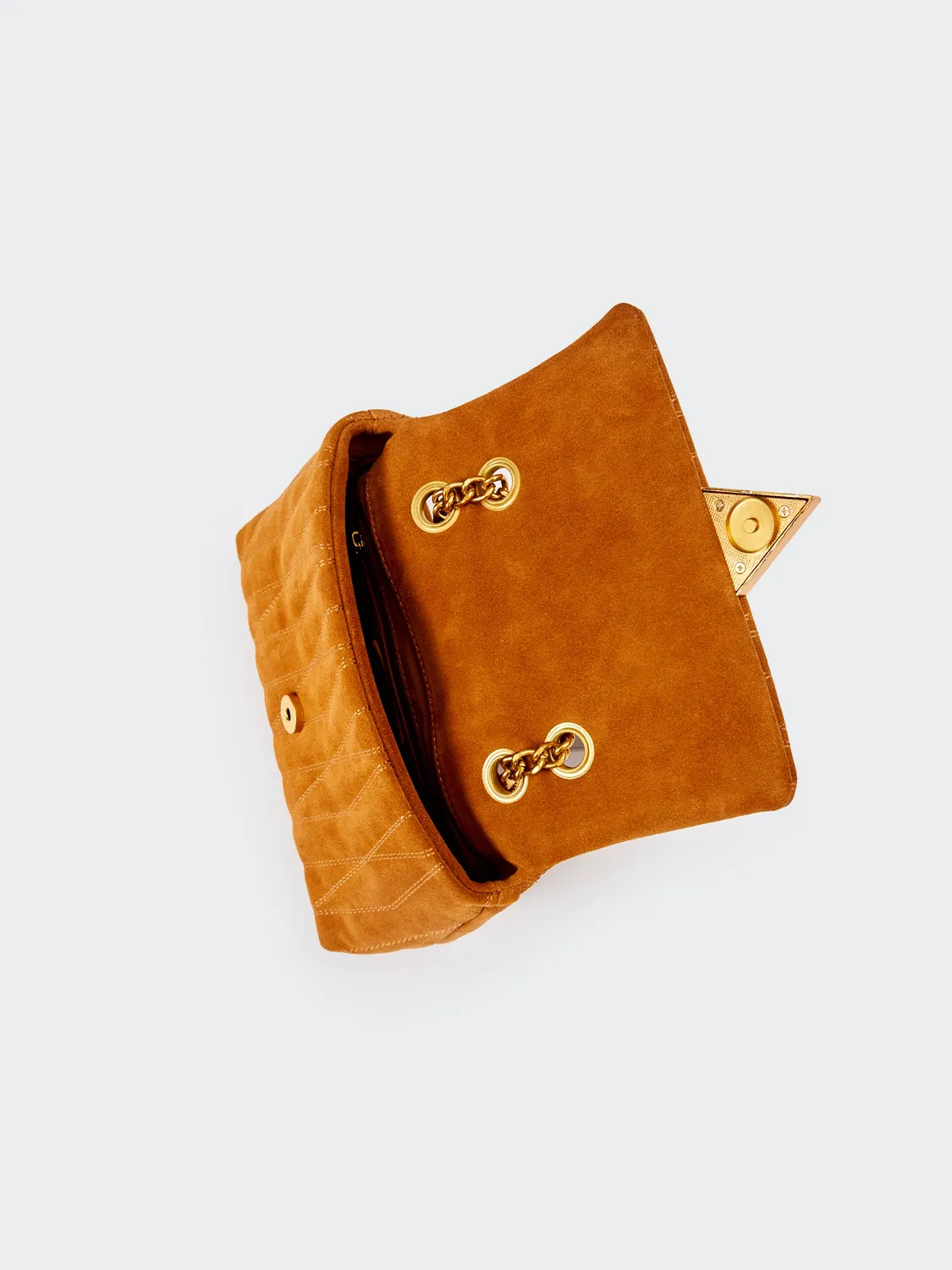 Vicolo Belleville Small Borsa Cuoio Trapuntata