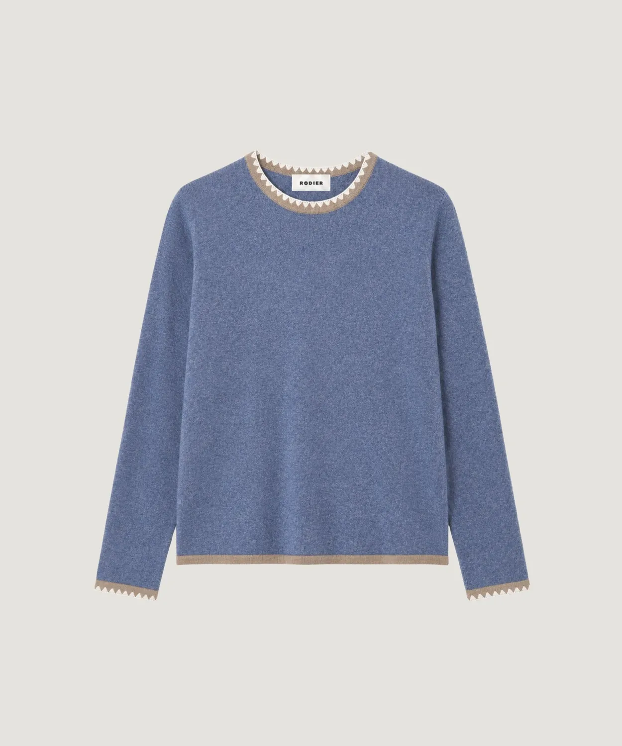 Rodier Maglione girocollo maglia maglione blu L