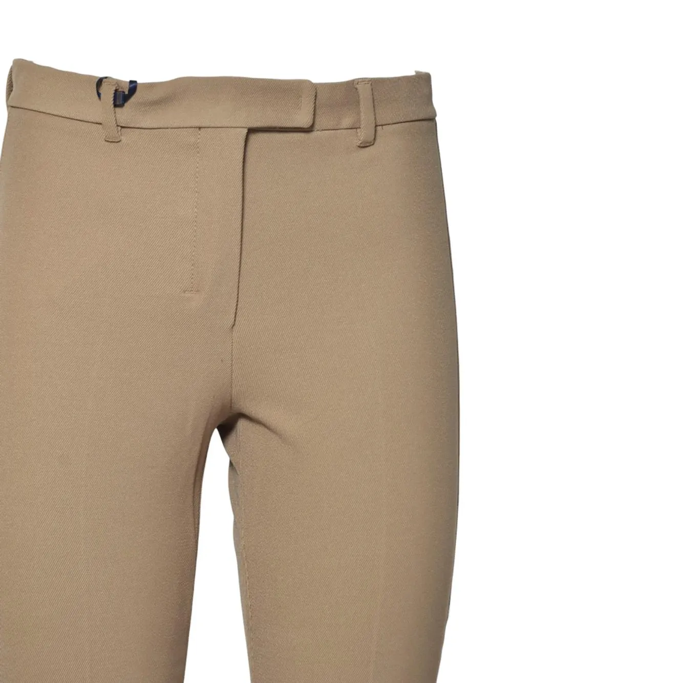 S Max Mara 2529136031600 pantalone cammello misto cotone
