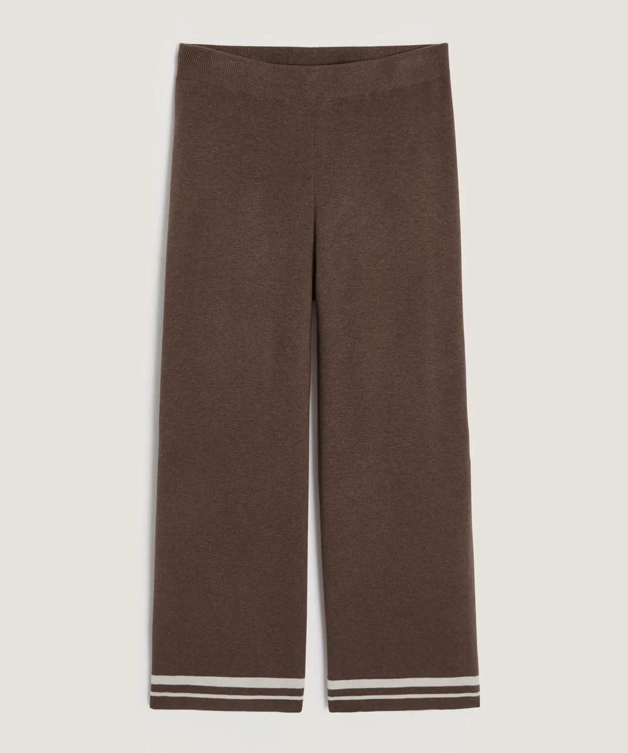Rodier pantaloni larghi maglia havana brown taglia M