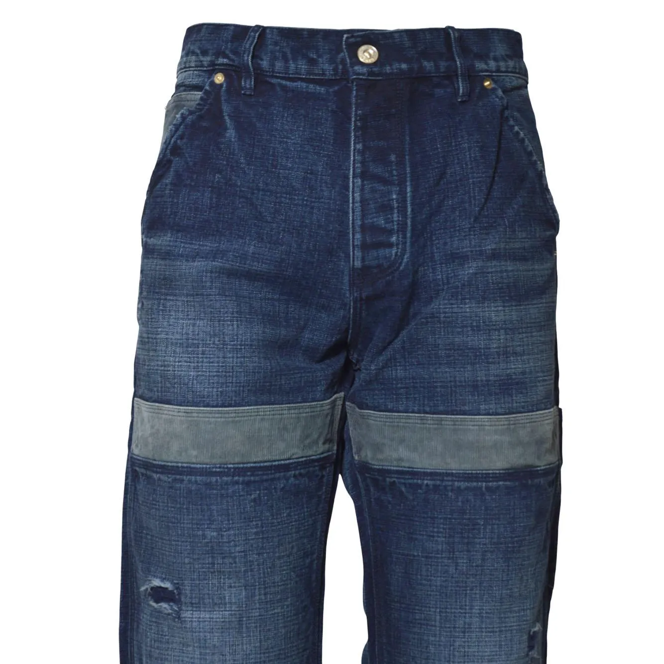 Wales Bonner Sierra Trouser pantalone indigo 30 32