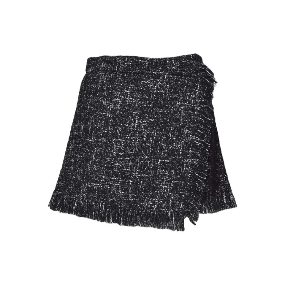 MSGM 3941MDB07257621 shorts nero lana donna
