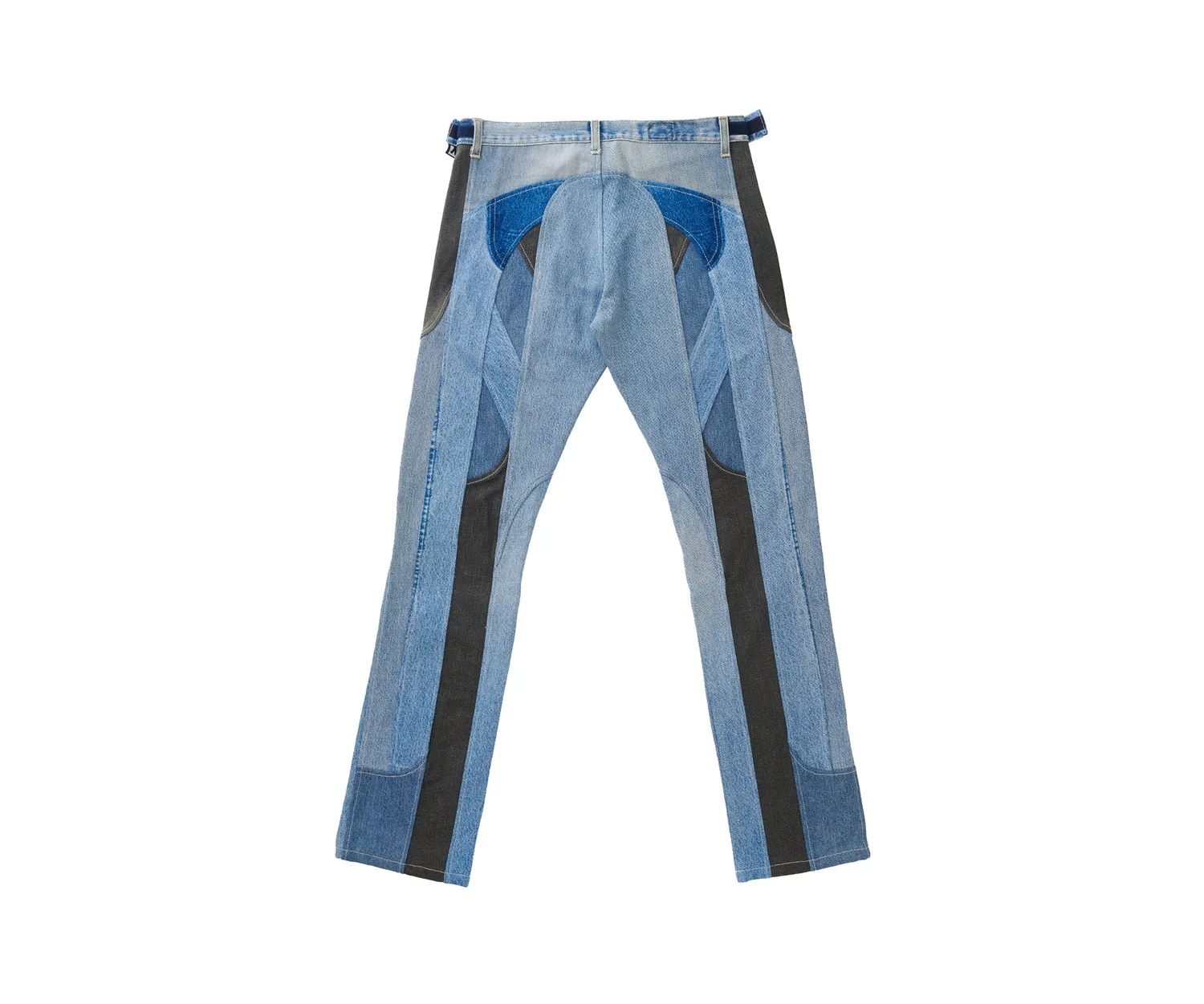 Marcello Pipitone Olimpia 4 jeans loose azzurro slavato