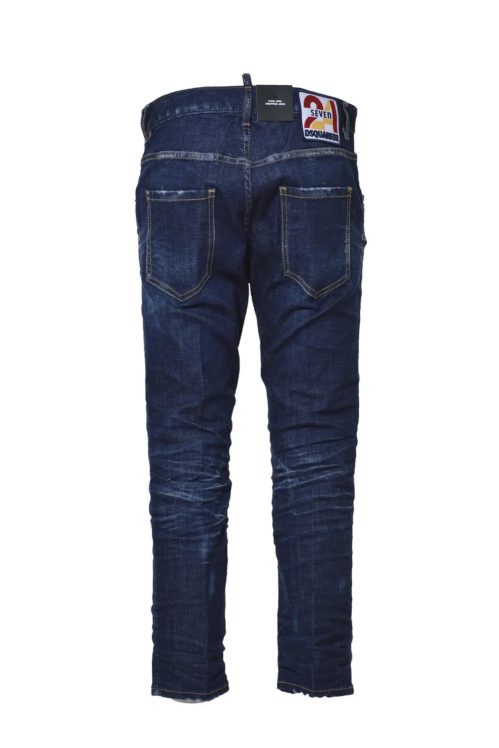 Dsquared2 S75LB0699S30342 jeans crop denim blu 34