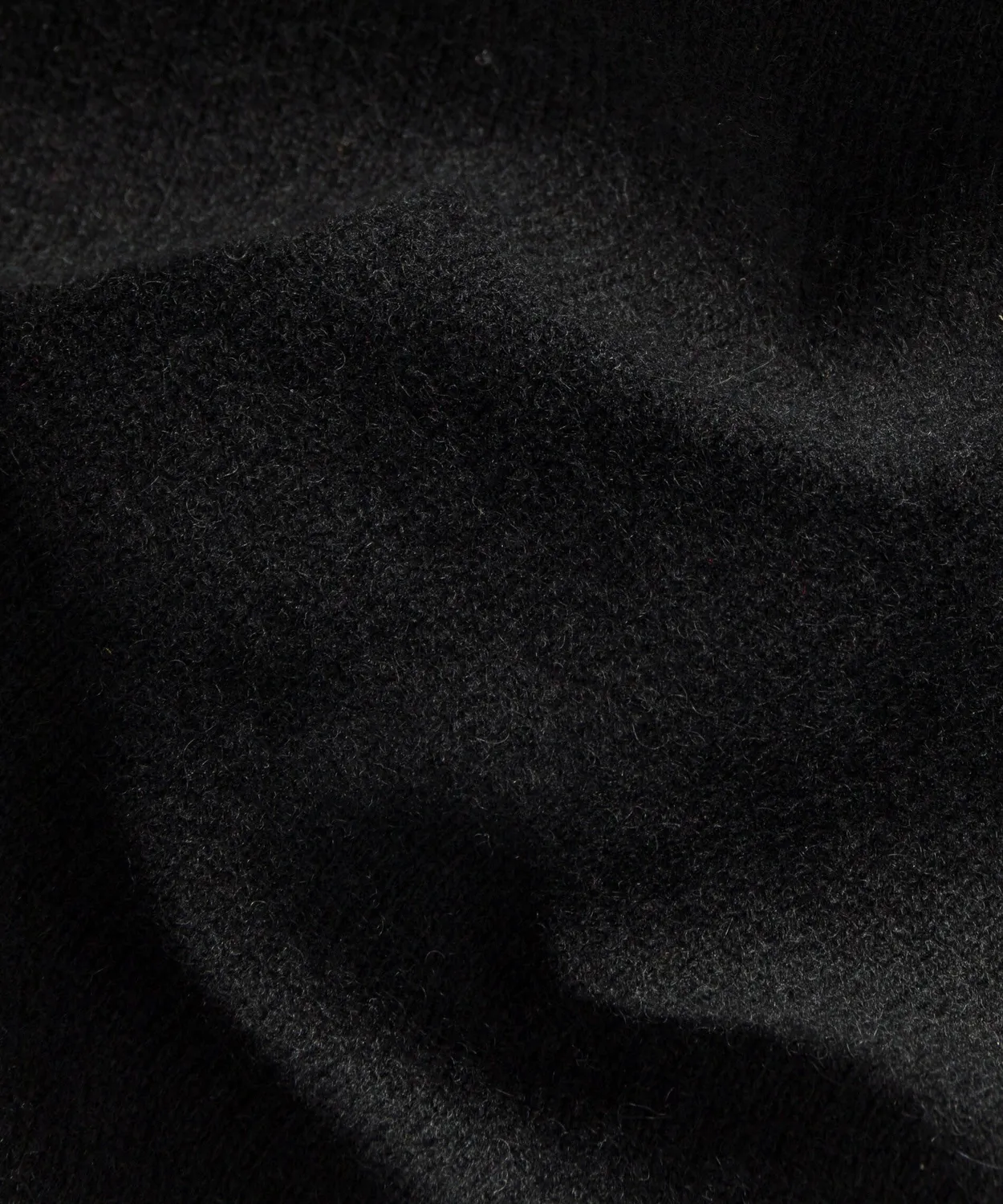Rodier maglia cashmere collo tunisino nera