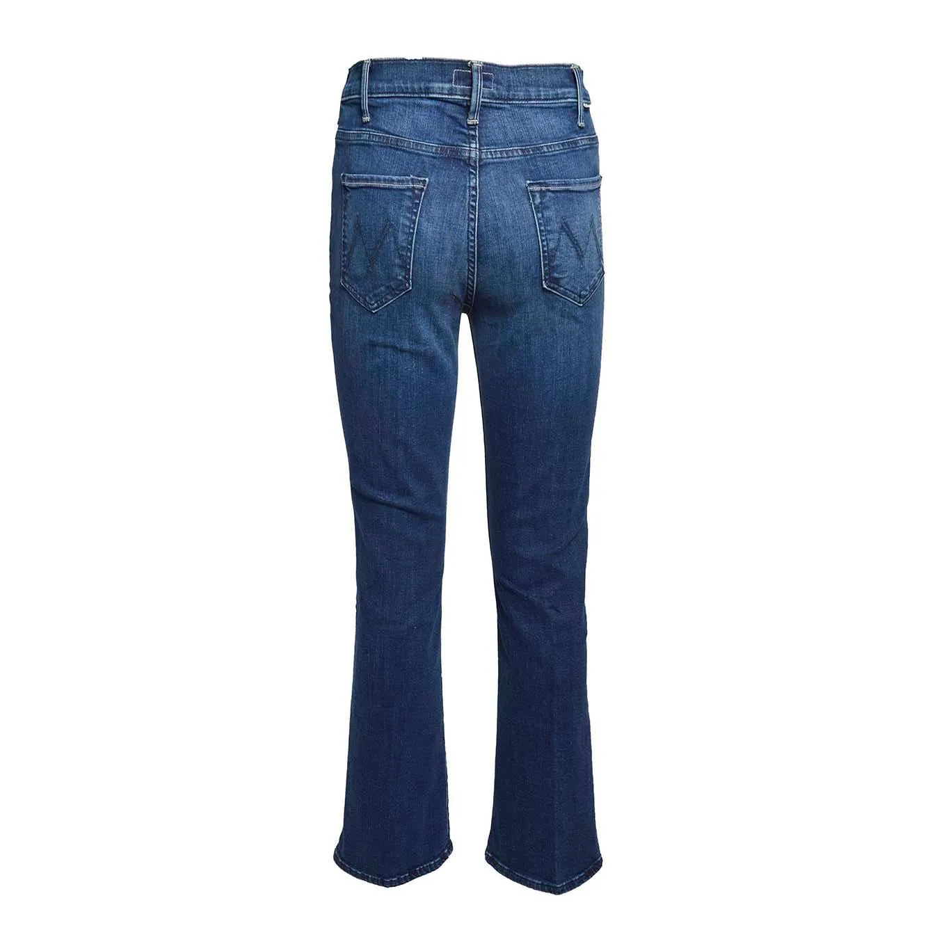 Mother The Hustler Ankle 1307104C jeans blu denim gamba dritta