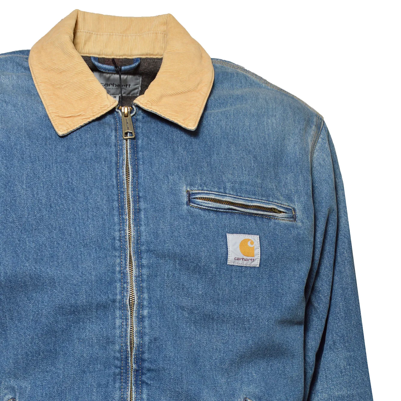 Carhartt WIP Detroit I037535 giubbino denim blu