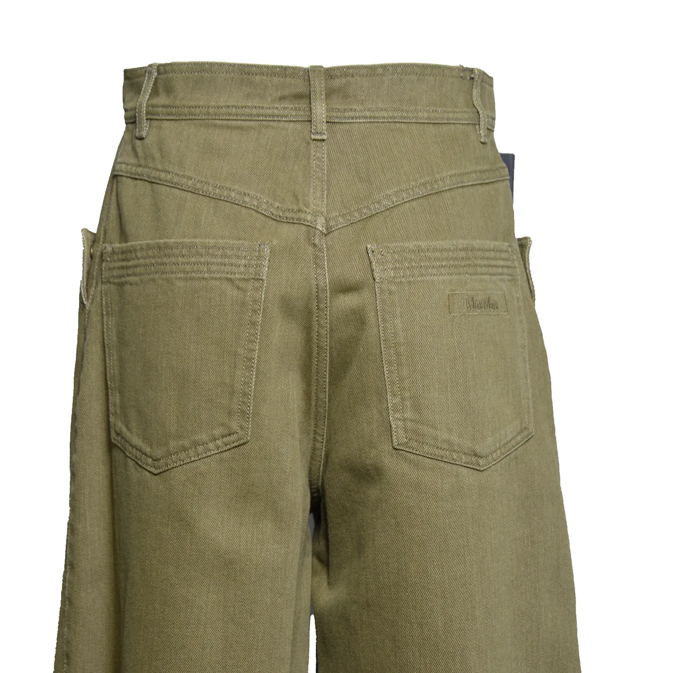 Max Mara Alamaro 2621136081600 pantalone khaki cotone