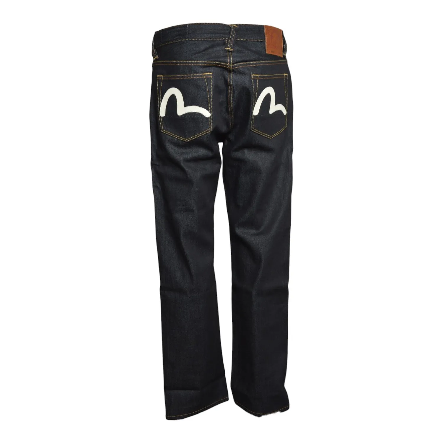 Evisu 2EAHTM5JE1233 Jeans Uomo Indigo Raw Denim