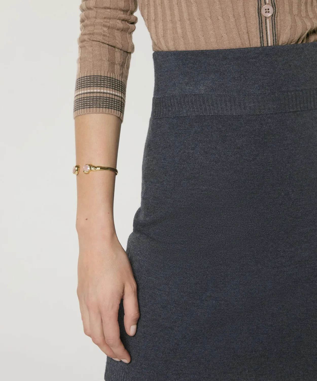 Rodier Cara Charlotte Tu e Io bracciale quarzo rosa