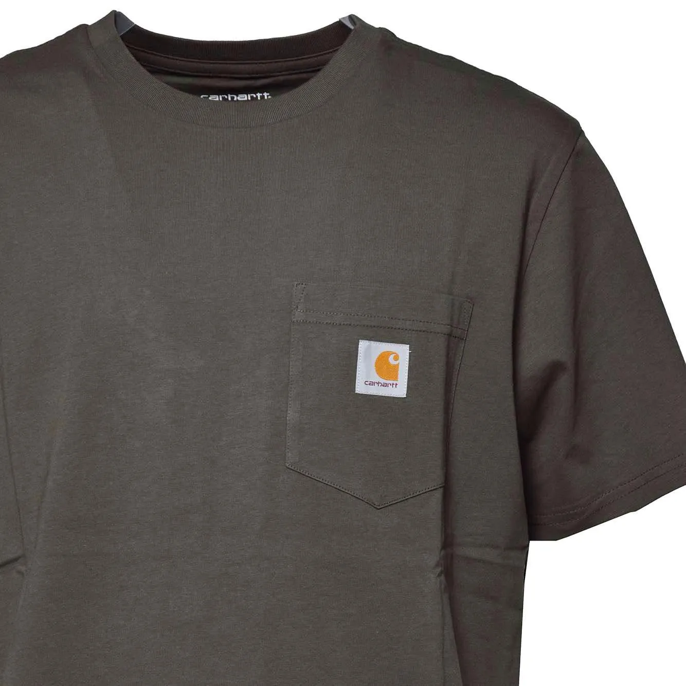 Carhartt WIP Pocket I030434 t-shirt grigio scuro
