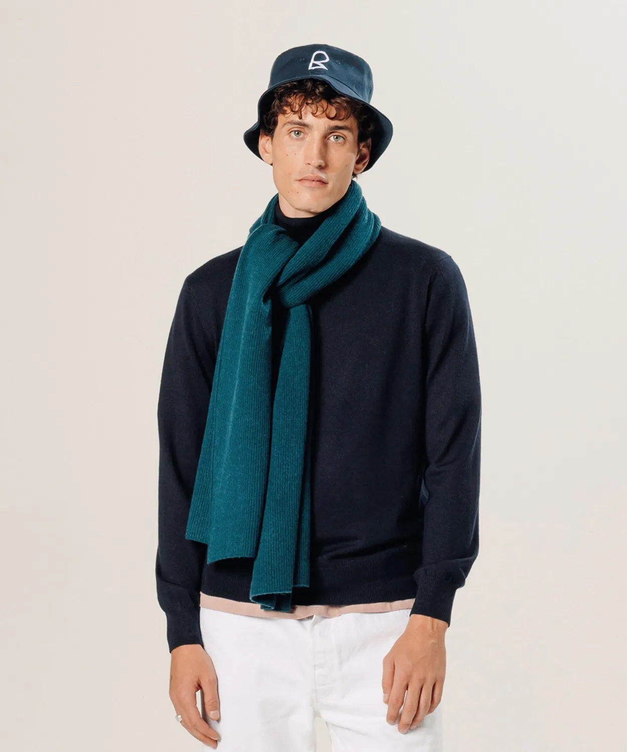 Rodier caschetto unisex blu navy riciclato
