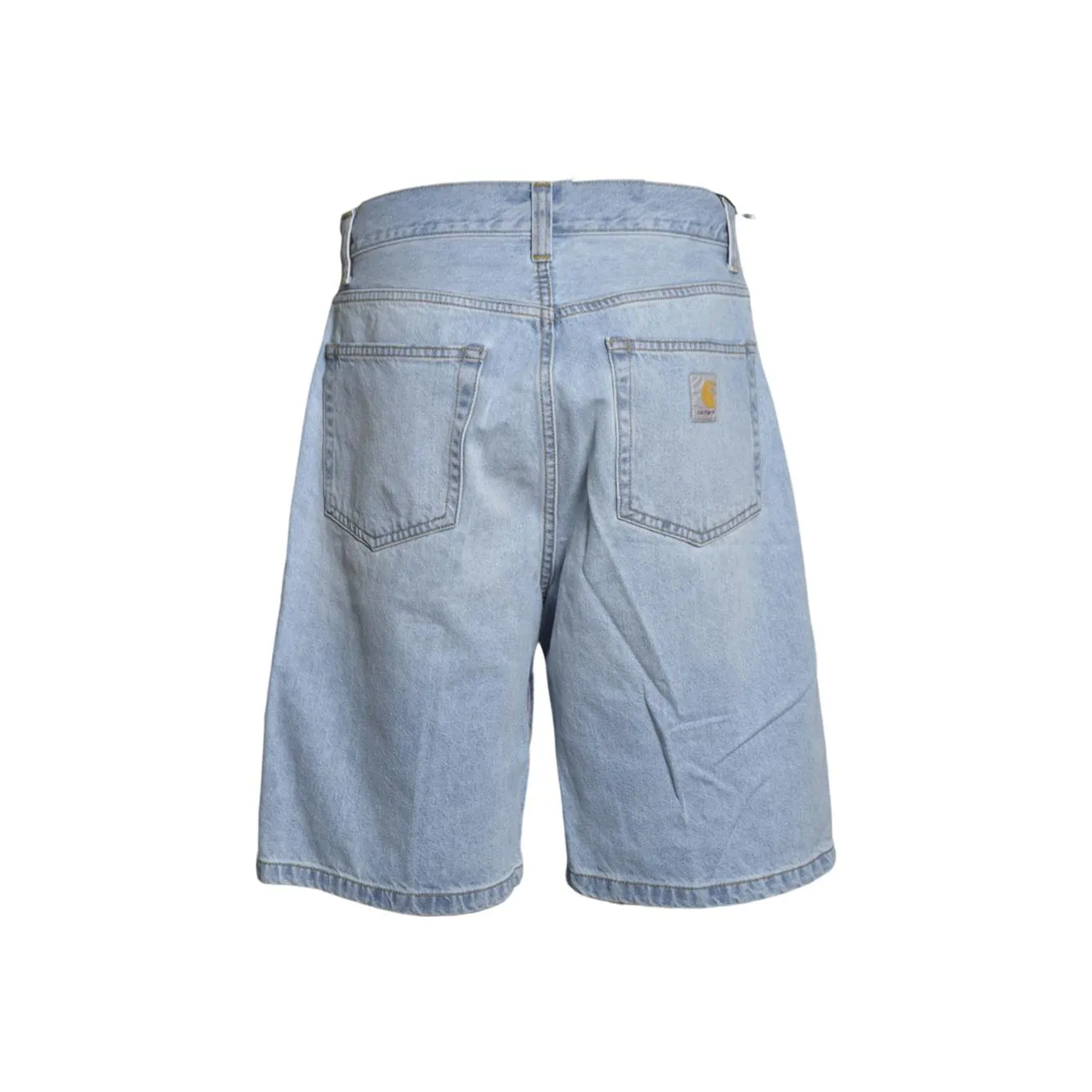 Carhartt WIP Landon I030469 bermuda denim blu cotone