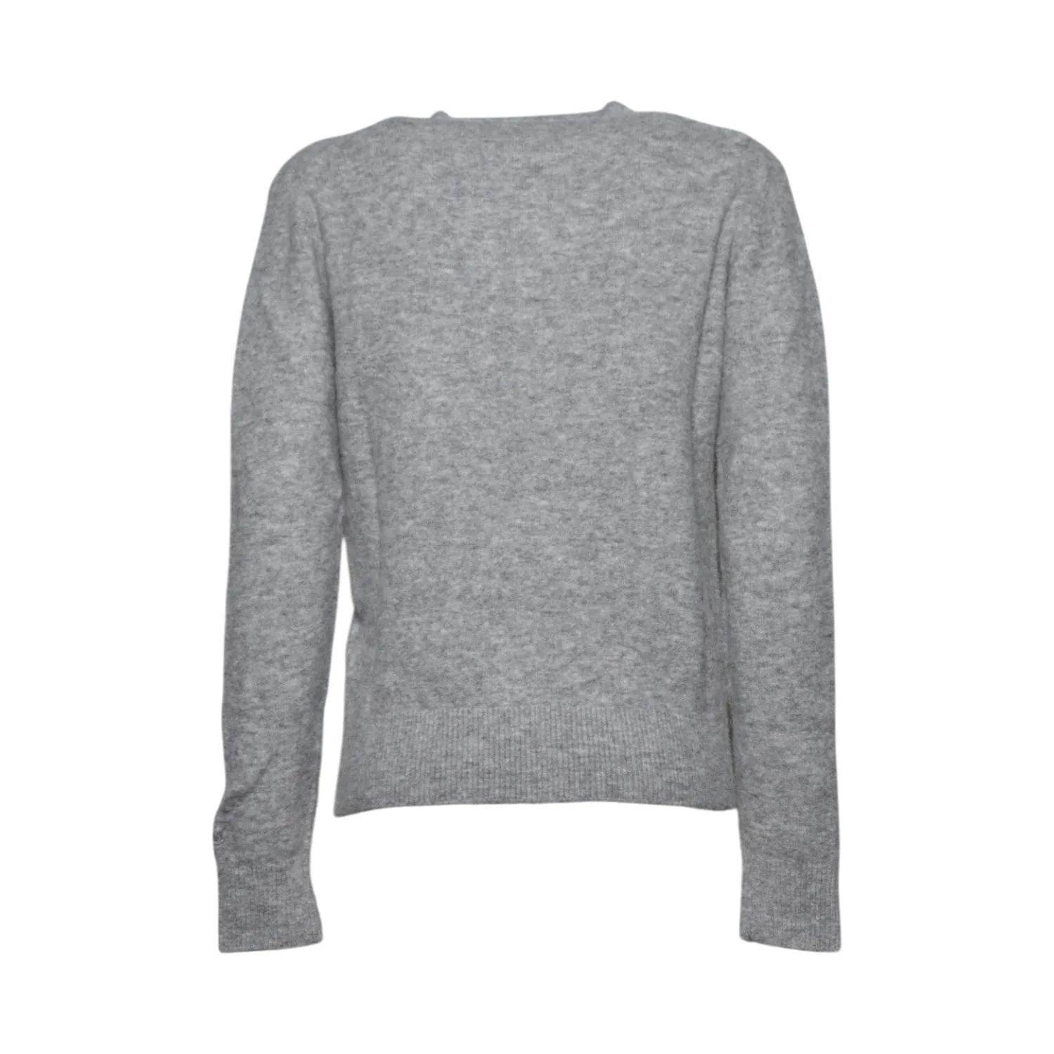 Saint Barth Sorbonne SORB004 cardigan grigio alpaca