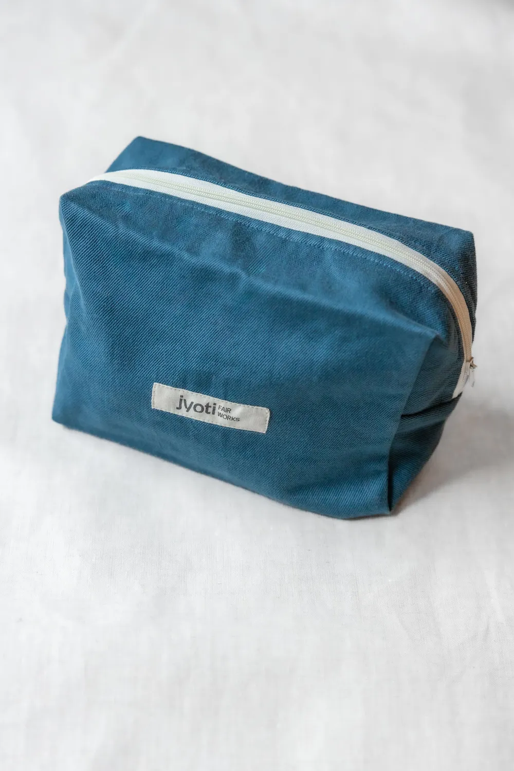 Jyoti Snaan Ocean beauty case cotone blu