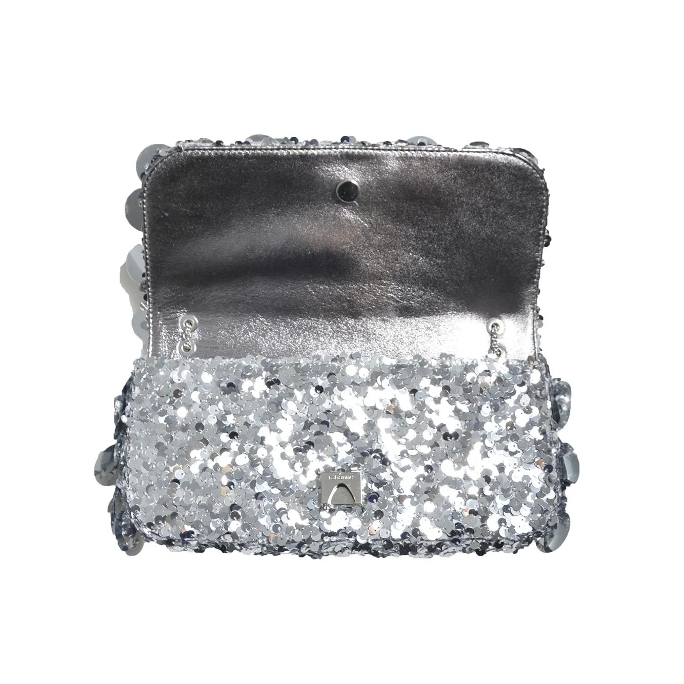 Rabanne 26PSS0548EMB024 borsa a mano argento metallo