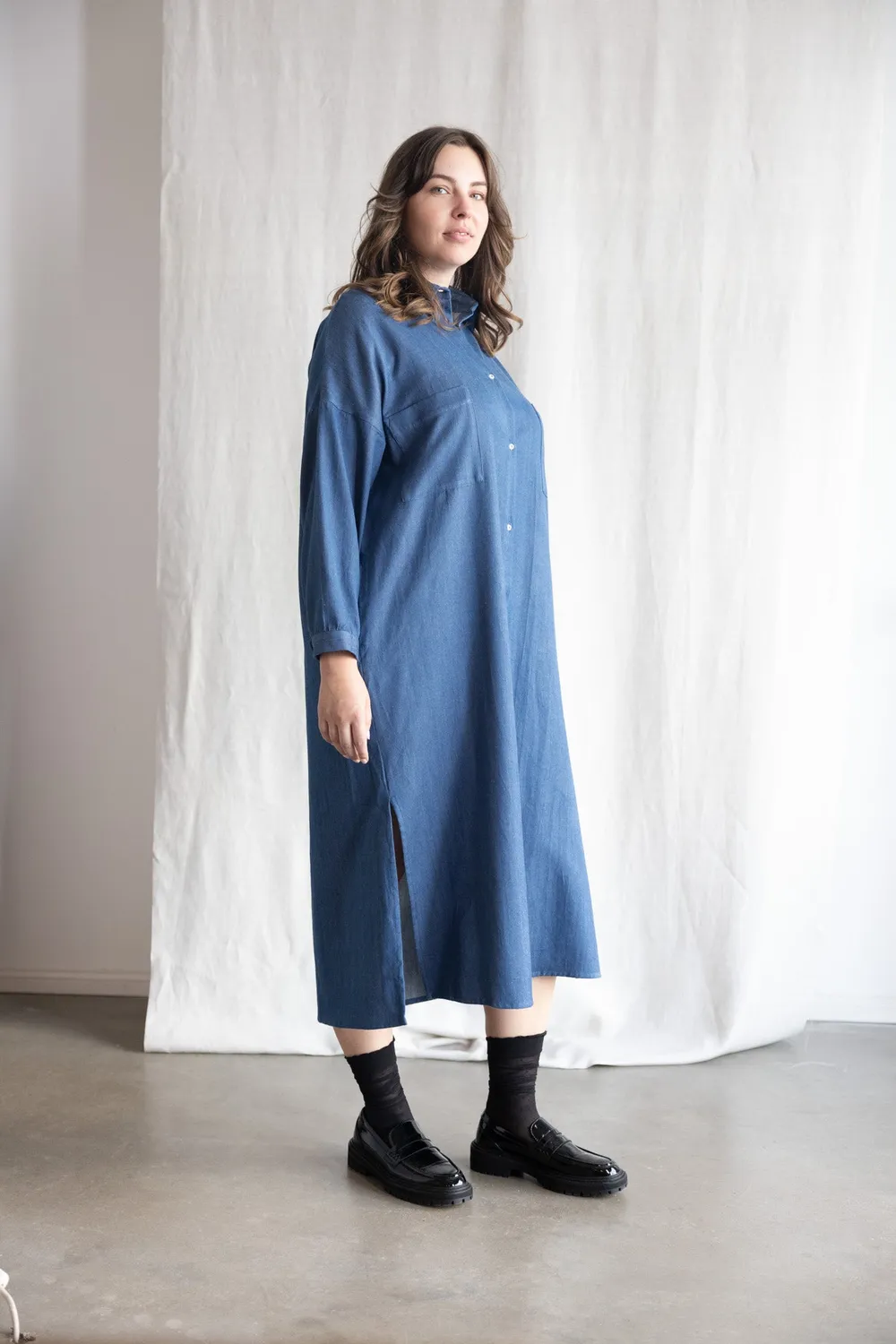 Jyoti Ananya Denim abito camicia denim