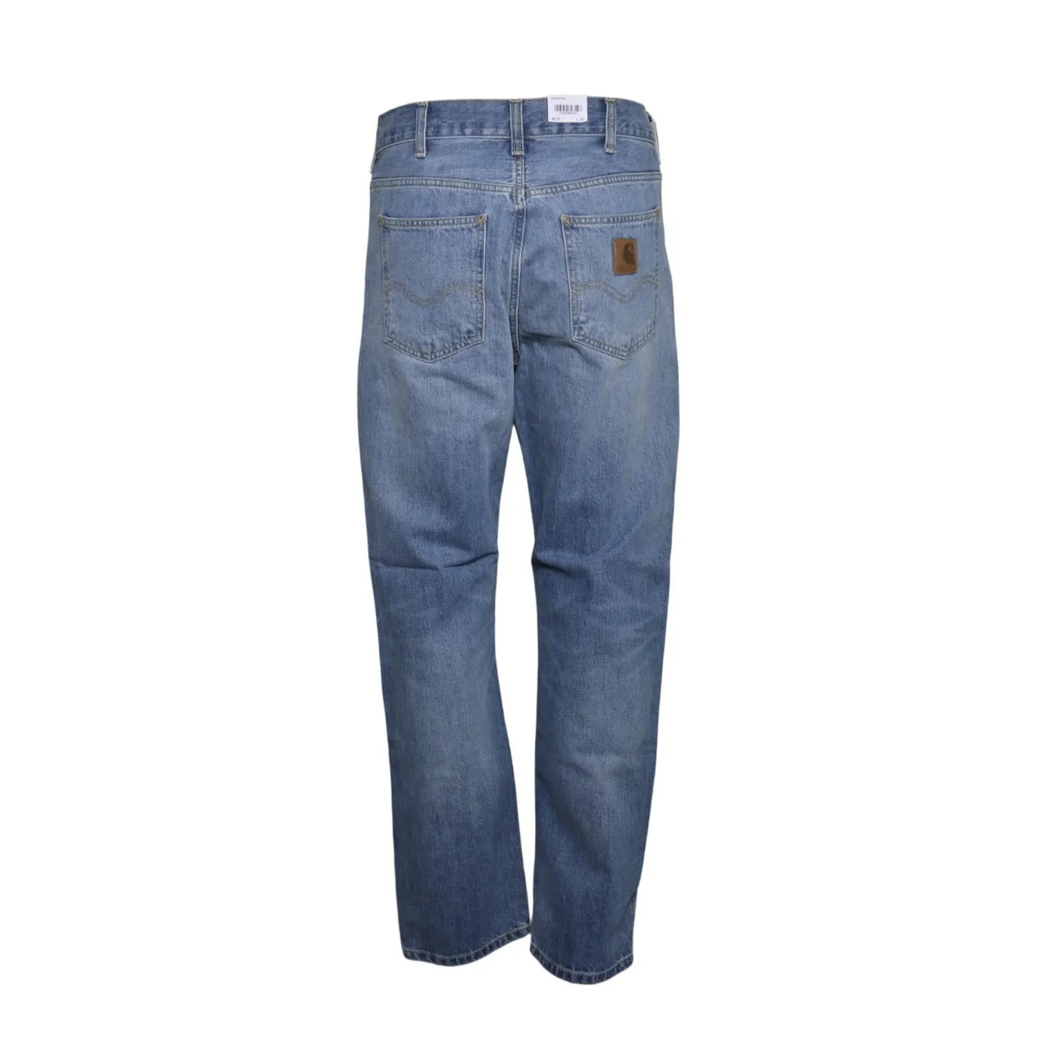 Carhartt WIP Marlow I023029 jeans uomo blu lavato