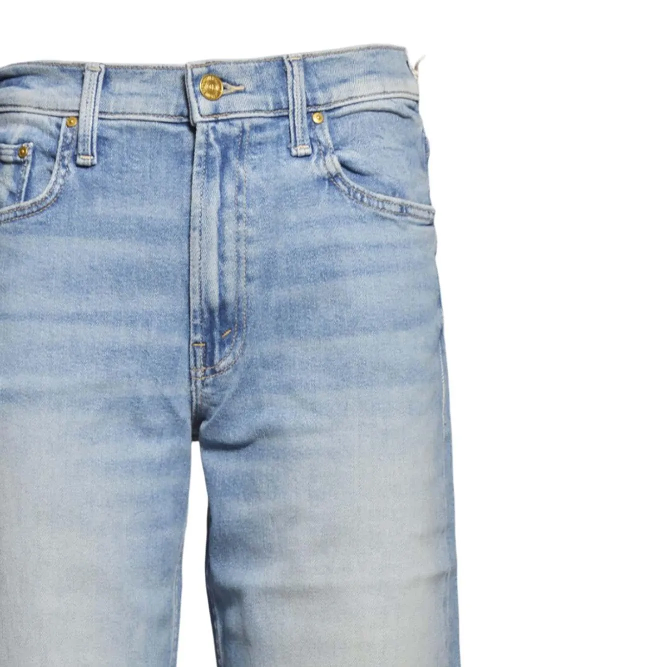 Mother The Spinner Zip Sneak 107981351A jeans denim stretch