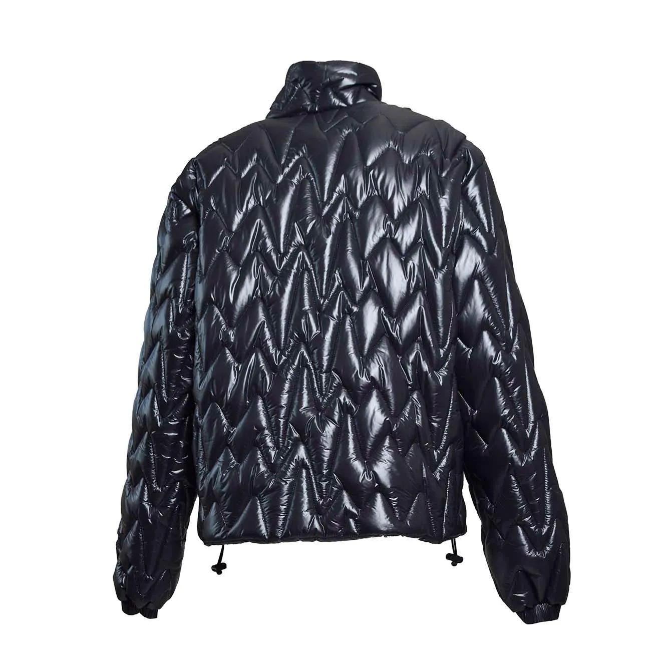 MSGM 3740MH05247532 piumino nero monogram oversize