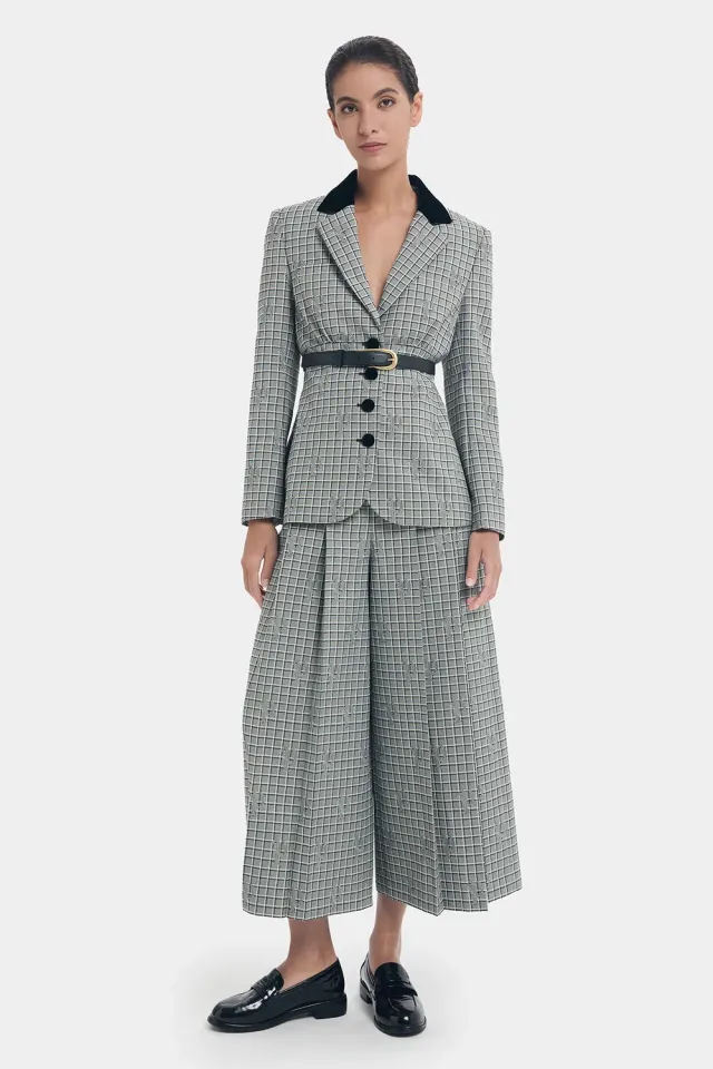 Ports FW24 LT9P006UFP013 pantaloni a quadri