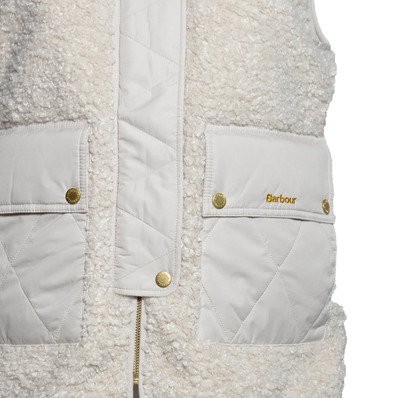 Barbour LGI0227 Ampleforth gilet fleece beige