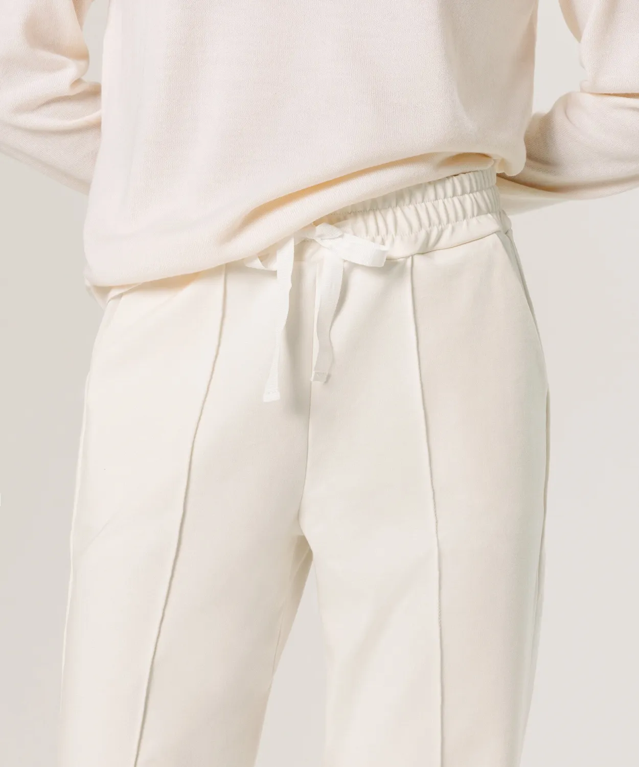 Rodier Pantaloni Jogger Milano pantaloni avorio