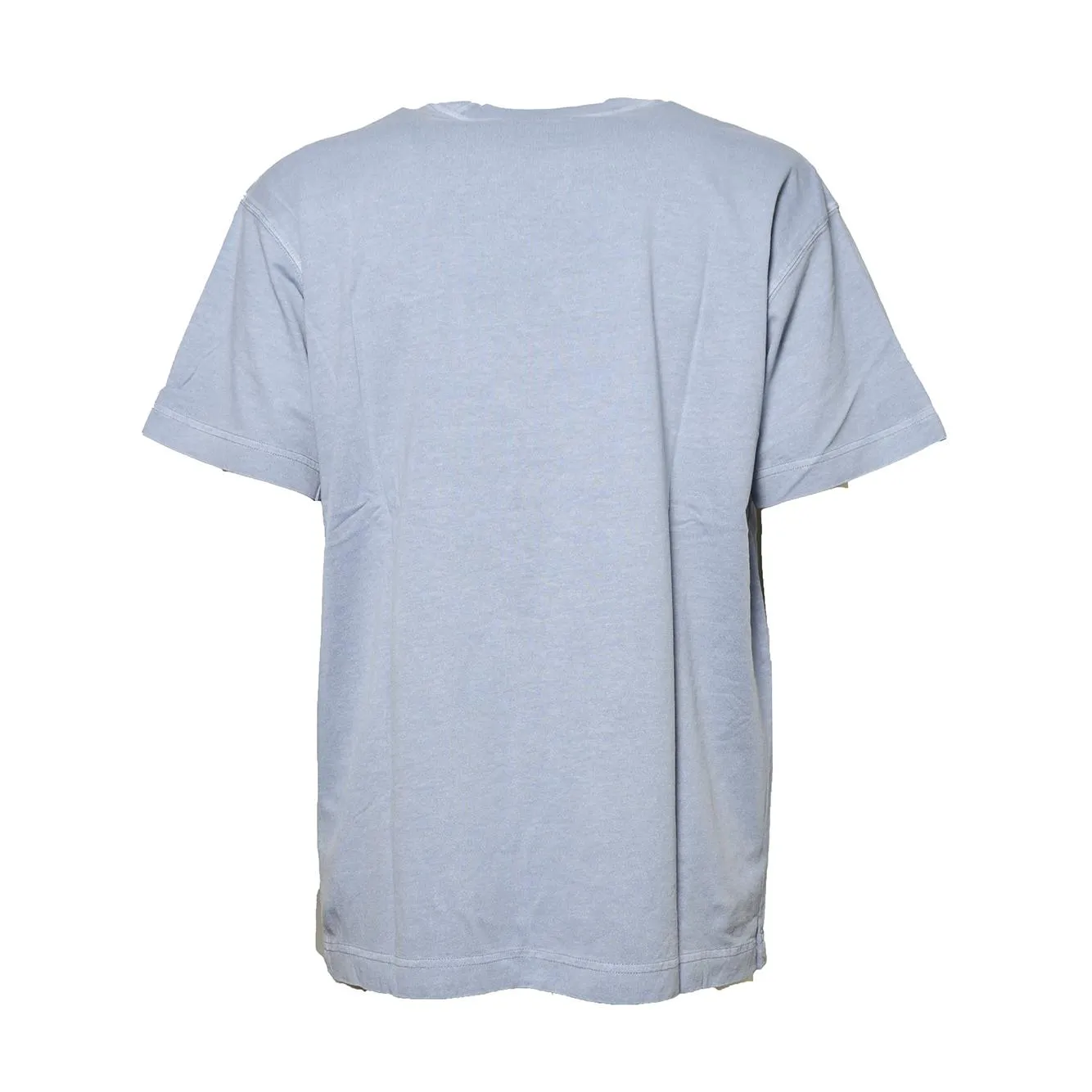 Carhartt Wip I029949 Nelson t-shirt uomo azzurra cotone
