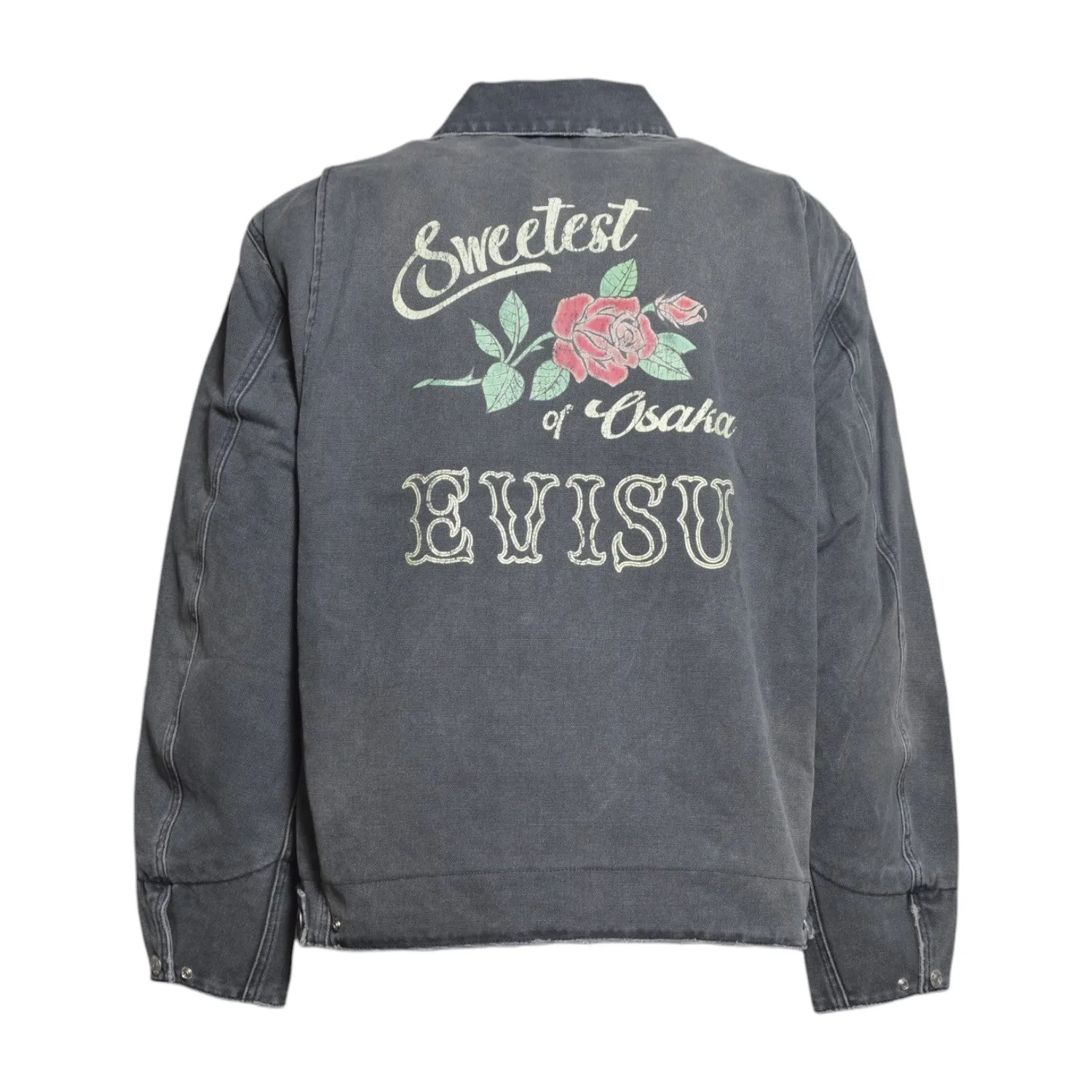 Evisu 2EAEJM6JK6024 giubbino denim scuro uomo