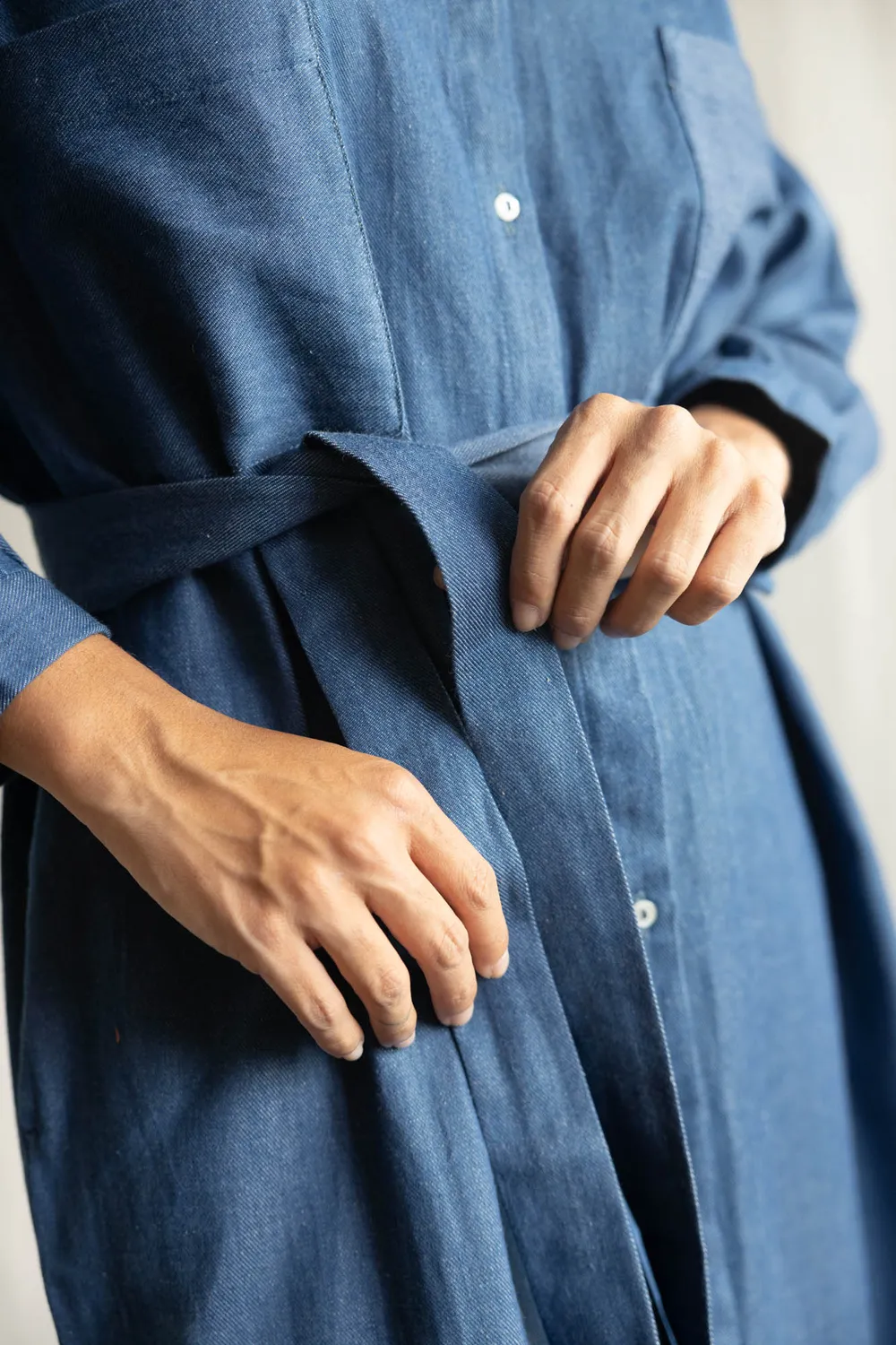 Jyoti Ananya Denim abito camicia denim