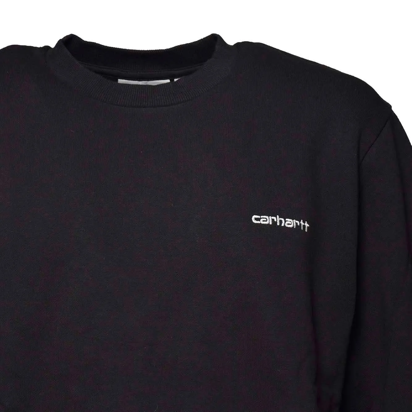 Carhartt WIP I033657 felpa nera in cotone XS