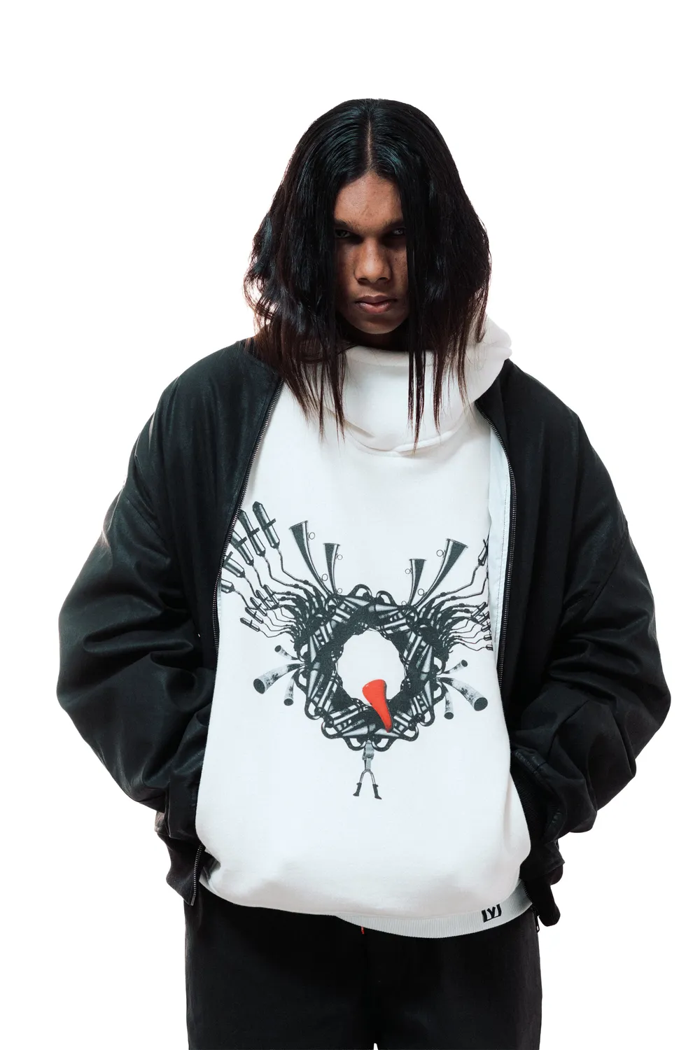 Marcello Pipitone Hoodie Marmitta felpa cappuccio cotone