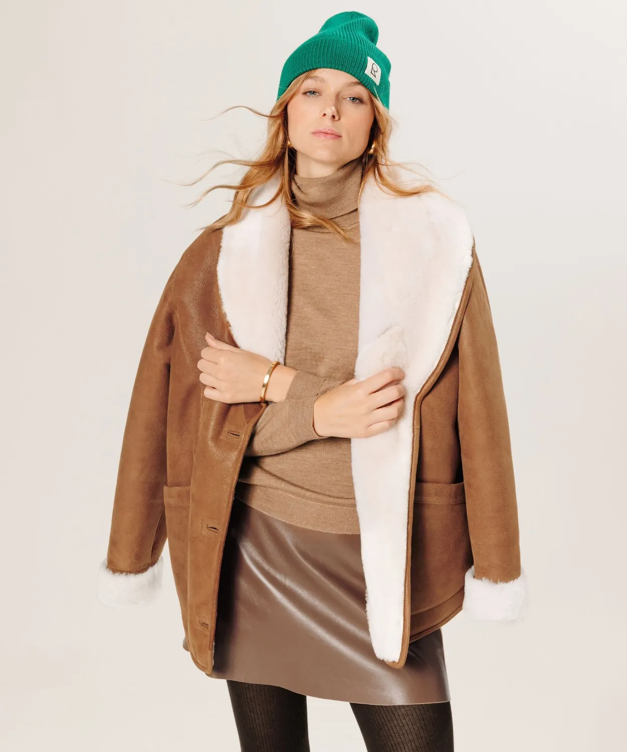 Rodier Cappello Lana Merino Verde Bottiglia Unisex