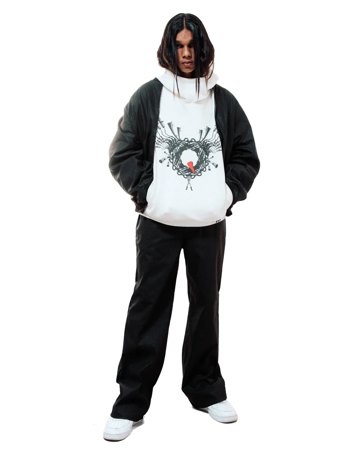 Marcello Pipitone Hoodie Marmitta felpa cappuccio cotone