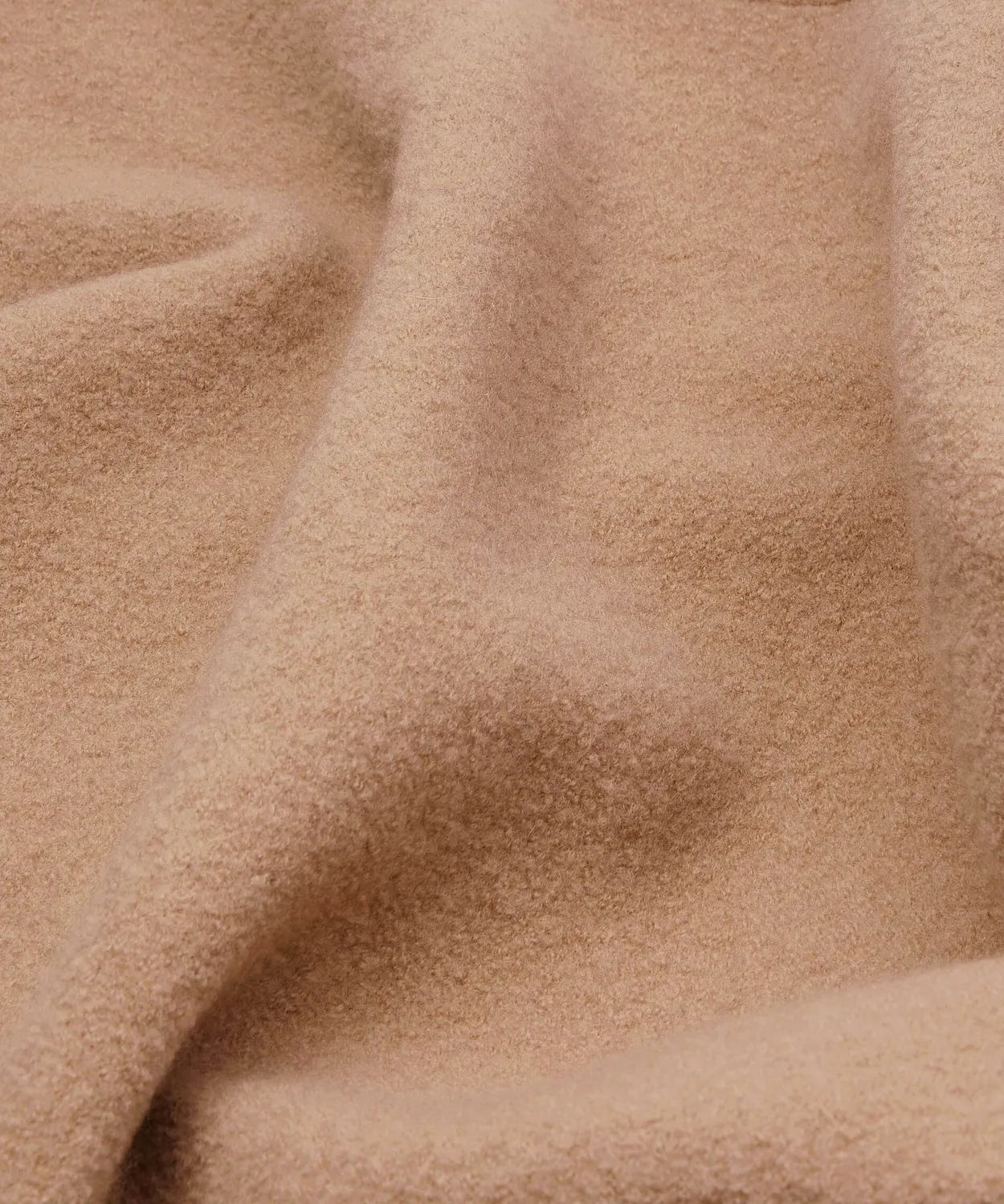 Rodier Cappotto Lana Cotta Beige Ficelle Cappuccio