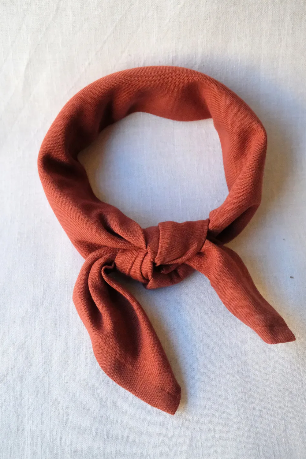 Jyoti Dupatti foulard cotone mogano leggero