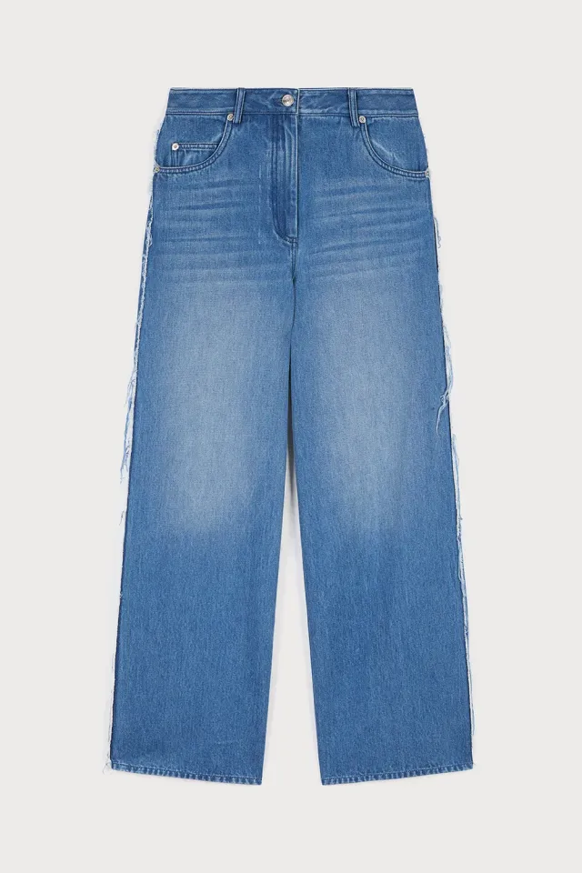 PORTS 1961 jeans washed denim blue mix donna lavaggio chiaro